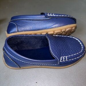 Boys Dress Up Shoes, Blue, Size 10